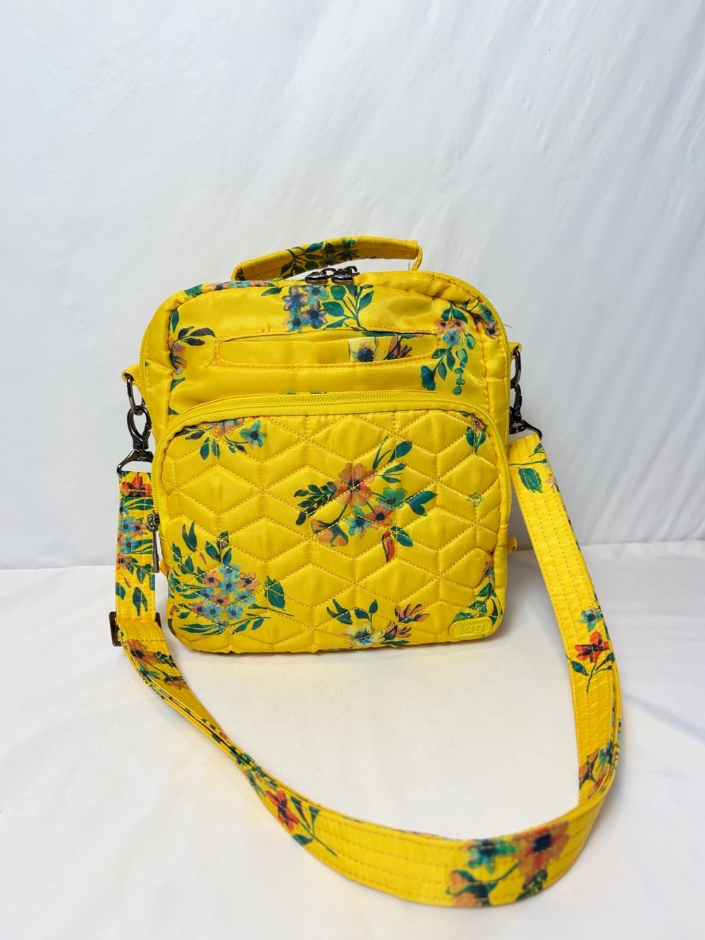 Lug Ranger Crossbody Bag Bouquet Yellow Floral RFID